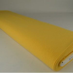 Gewassen katoen - Okergeel - Rol