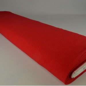 Gewassen katoen - Rood - Rol