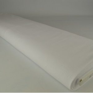 Gewassen katoen - Wit - Rol