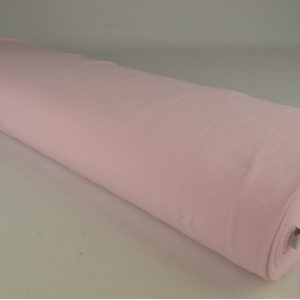 Katoen tricot - Baby roze - Rol