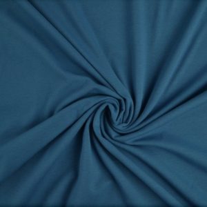 Katoen tricot - Staalblauw