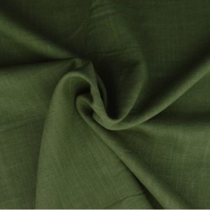 Linnen viscose - Mosgroen