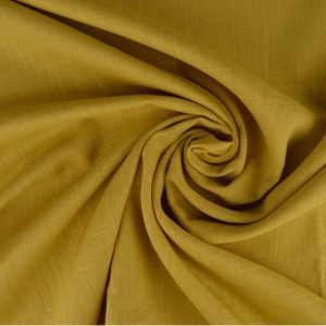 Linnen viscose - Okergeel