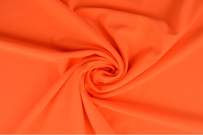 Lycra stof - Neon oranje Lycra stof - Neon oranje