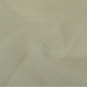 Organza stof - Gebroken wit
