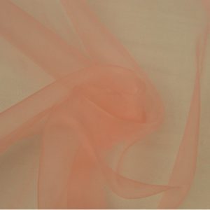 Organza stof - Zalmroze