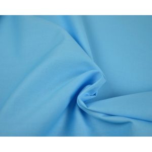 Poplin katoen - Aqua blauw