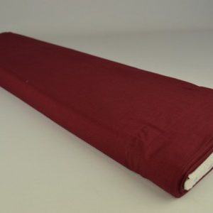 Poplin katoen - Bordeaux rood - Rol
