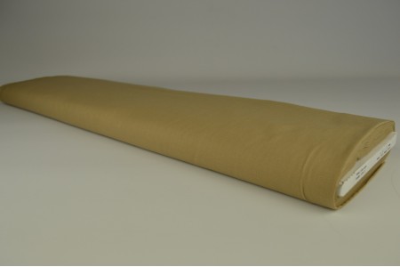 Poplin katoen – Donker beige – Rol Poplin katoen - Donker beige - Rol