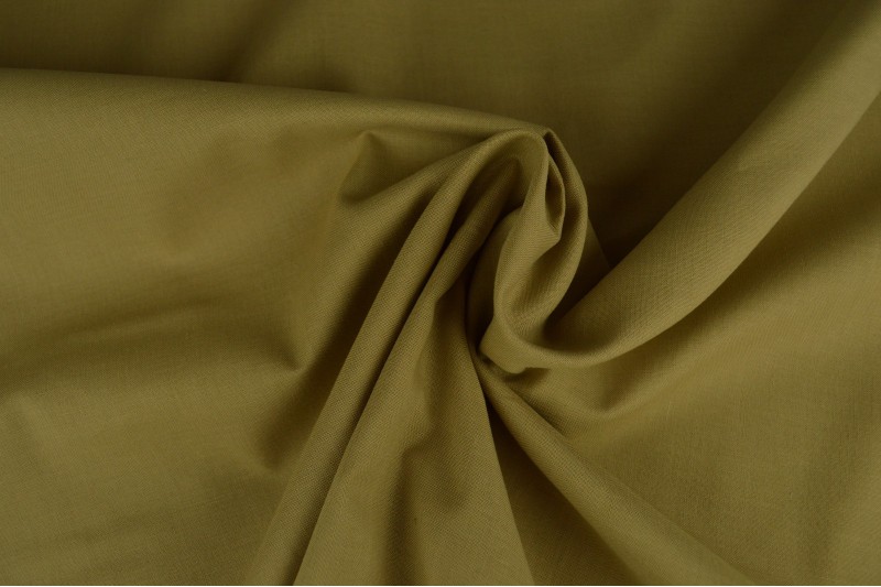 Poplin katoen - Donker beige Poplin katoen - Donker beige