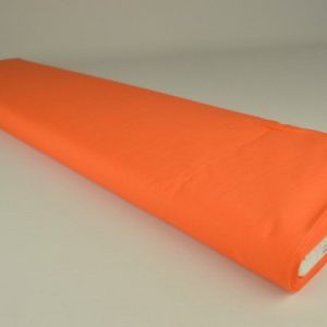 Poplin katoen - Donker oranje - Rol