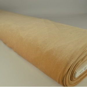 Velvet stof - Beige - Rol