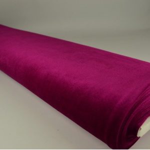 Velvet stof - Cassis - Rol