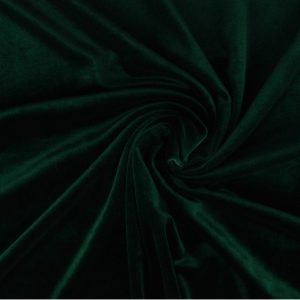 Velvet stof - Donkergroen