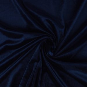 Velvet stof - Navy