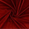 Velvet stof - Rood