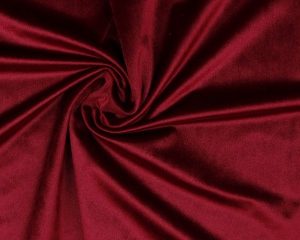 Fluweel stof - Wijnrood