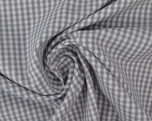 Boerenbont stof - Grijs 2,5mm geruit