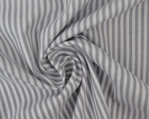 Boerenbont stof - Grijs 2,5mm gestreept