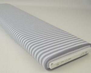 Boerenbont stof - Grijs 6,5mm gestreept - Small - Rol