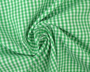 Boerenbont stof - Groen 2,5mm geruit