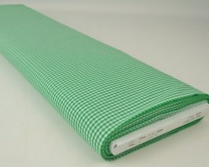 Boerenbont stof - Groen 2,5mm geruit - Rol