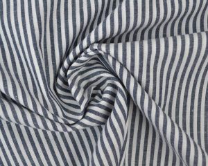 Boerenbont stof - Navy 2,5mm gestreept