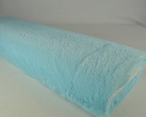 Bont stof - Zacht - Aqua blauw - Small - Rol