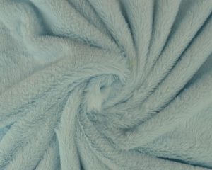 Zachte bont stof - Baby blauw