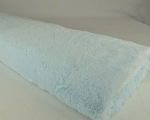 Bont stof - Zacht - Baby blauw - Small - Rol