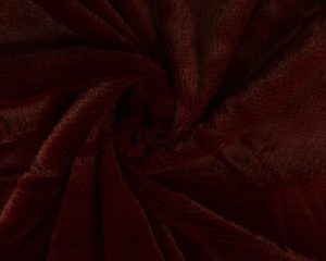 Zachte bont stof - Bordeaux rood