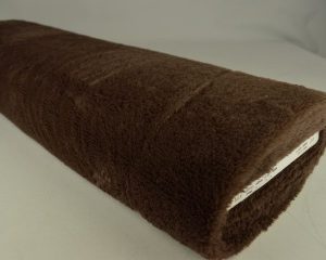 Bont stof - Zacht - Bruin - Small - Rol