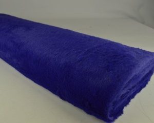 Bont stof - Zacht - Donkerblauw - Small - Rol