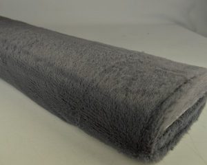 Zachte bont stof - Donkergrijs - Rol