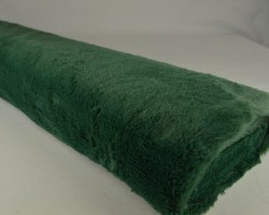 Zachte bont stof - Donkergroen - Rol