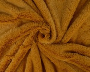 Zachte bont stof - Okergeel