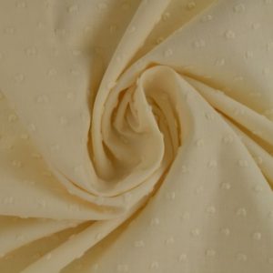 Dobby katoen - Beige