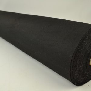 Vilt 1mm - Zwart - Rol