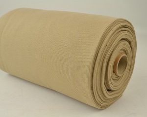 Boordstof rib - Donker beige - Rol