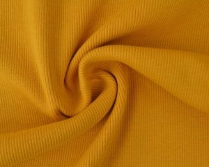 Boordstof rib - Okergeel