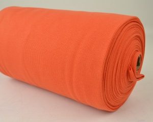 Boordstof rib - Oranje - Rol