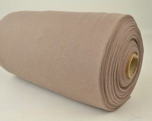 Boordstof rib - Taupe - Rol