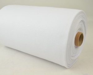 Boordstof rib - Wit - Rol