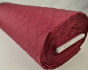 Gewatteerde voering - Bordeaux rood - Rol