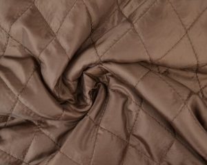 Gewatteerde voering - Bruin