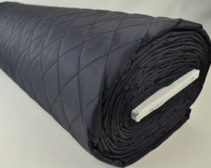 Gewatteerde voering - Navy - Rol