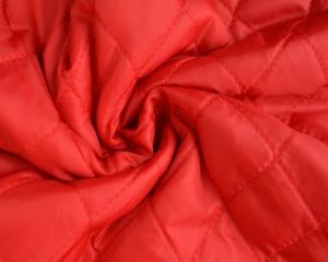 Gewatteerde voering - Rood