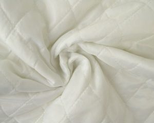 Gewatteerde voering - Wit