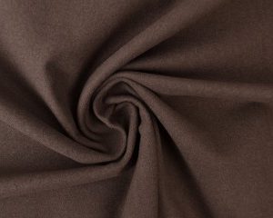 Molton stof - Bruin
