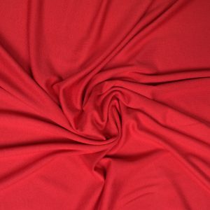 Viscose tricot - Rood